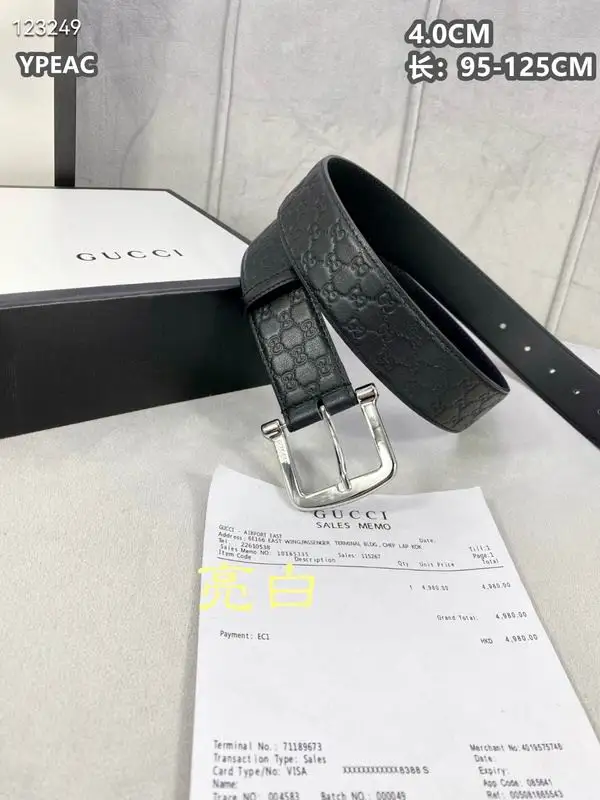 Gucci belt 40mmX95-125cm 8L94